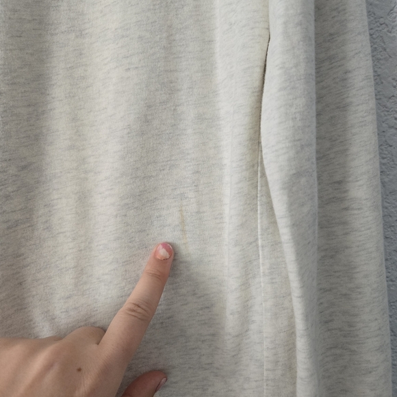 Scotch & Soda S Tan Long Sleeve Scoop Neck Tee Shirt Cotton Blend - Picture 6 of 7